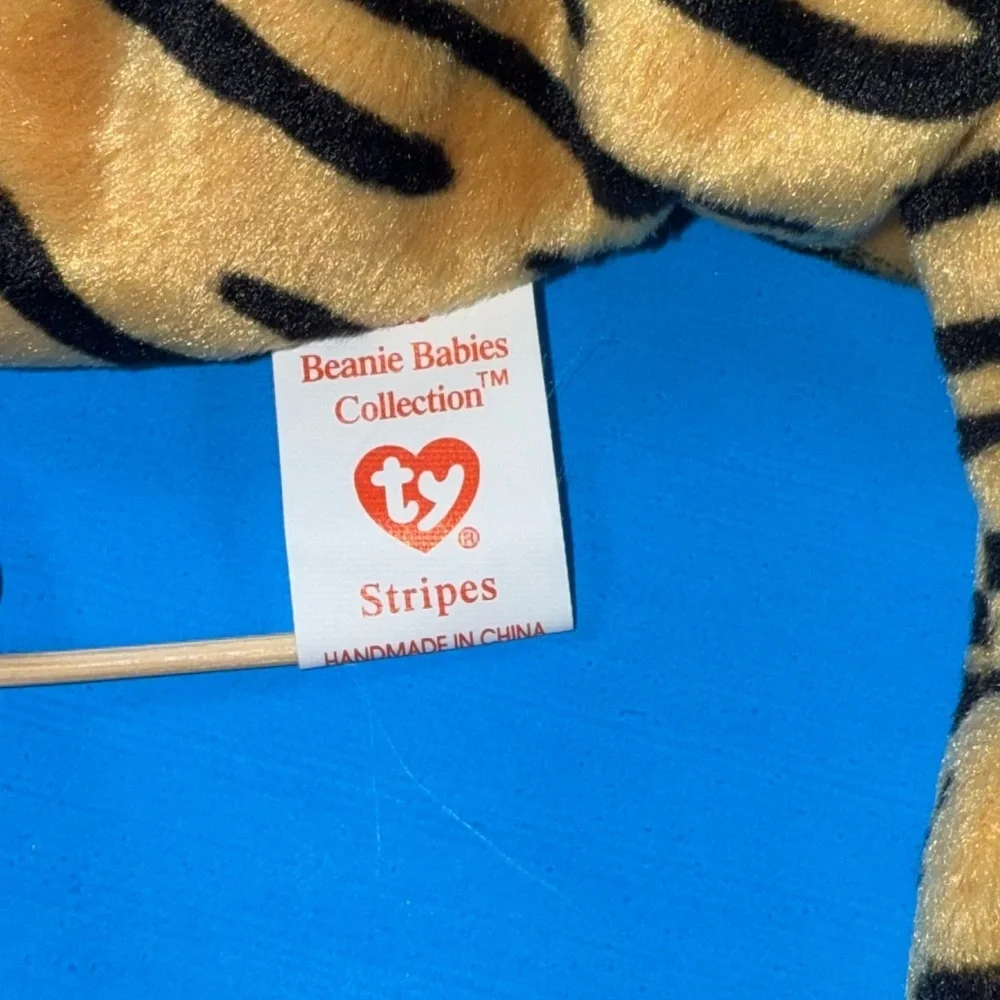 Vintage Ty Beanie Baby Stripes